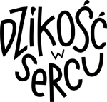 Logo bloga Dzikość w Sercu czarne
