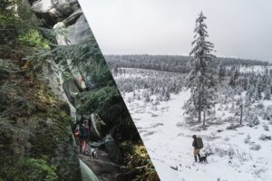 Sudety z psem, góry z psem