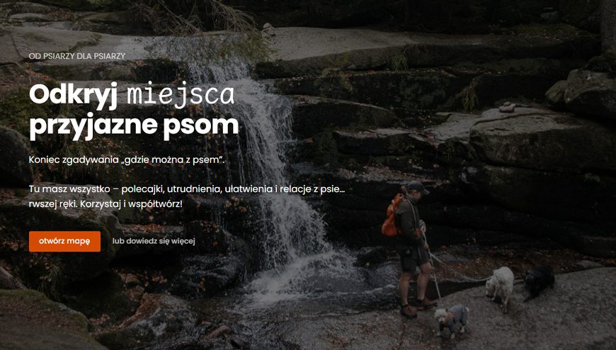 Zrobiłam mapę miejsc przyjaznych psom