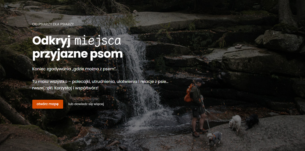 Zrobiłam mapę miejsc przyjaznych psom